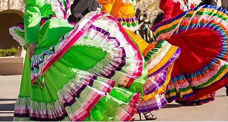 Mexican Dresses Worn on Mexican Dances