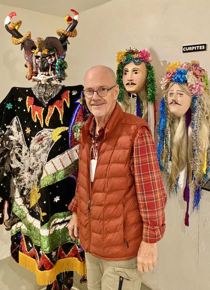 Bill LeVasseur, founder of the Mask Museum