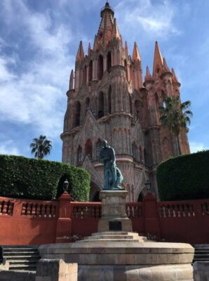 Neo-Gothic church Parroquia de San Miguel Arcángel